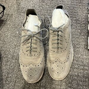 Zero grand Cole haan gray loafers